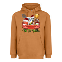 Meerkat tis the season sports truck christmas Heavyweight Hoodie - AdoDesignShop