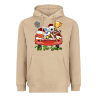 Mushroom tis the season sports truck christmas Heavyweight Hoodie - AdoDesignShop