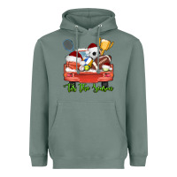 Sage tis the season sports truck christmas Heavyweight Hoodie - AdoDesignShop