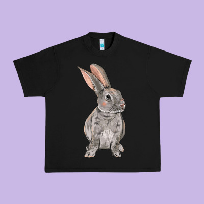 Easter Bunny Urban Heavy Tee Designed By Oliviacreatesart