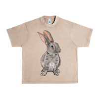 French Oak Easter bunny Urban Heavy Tee - OliviaCreatesArt