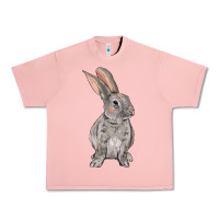 Salmon Easter bunny Urban Heavy Tee - OliviaCreatesArt