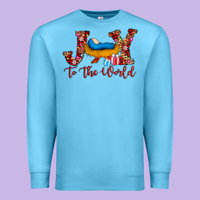 Joy To The World Premium Sweatshirt Designed By Adodesignshop