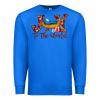 True Royal joy to the world Premium Sweatshirt - AdoDesignShop
