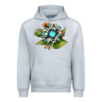 Heather Grey gemstone sunflower Urban Hoodie - JahusDesignShop