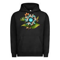 Pigment Black gemstone sunflower Urban Hoodie - JahusDesignShop