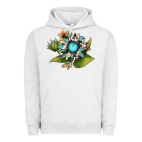 Pigment Lunar Rock gemstone sunflower Urban Hoodie - JahusDesignShop