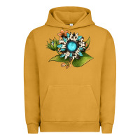 Pigment Peanut Butter gemstone sunflower Urban Hoodie - JahusDesignShop