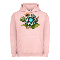 Pigment Salmon gemstone sunflower Urban Hoodie - JahusDesignShop