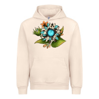 Sandshell gemstone sunflower Urban Hoodie - JahusDesignShop