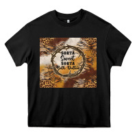 Black western sorta sweet sorta beth dutton tumbler tbs Heavy Core Tee - TumblerDesignByShophia