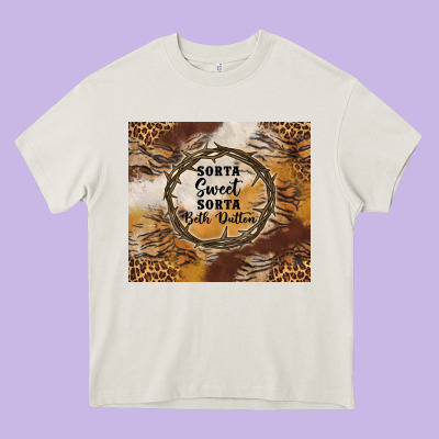 Western Sorta Sweet Sorta Beth Dutton Tumbler Tbs Heavy Core Tee Designed By Tumblerdesignbyshophia