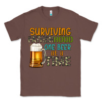 Chestnut surviving fatherhood one beer at a  time Classic Tee - Artiststas