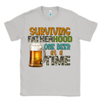 Moon Dust surviving fatherhood one beer at a  time Classic Tee - Artiststas