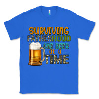 True Royal surviving fatherhood one beer at a  time Classic Tee - Artiststas