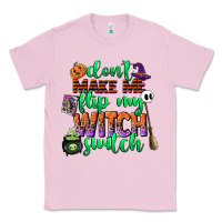 Bubblegum Pink dont make me flip my witch switch Classic Tee - CowGirlArtShop