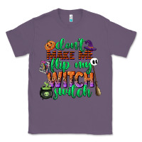 Lavender dont make me flip my witch switch Classic Tee - CowGirlArtShop