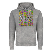 Cloud Rock Mardi Gras Queen Vintage Hoodie - BundleAndBundleShop