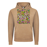 Vintage Coffee Mardi Gras Queen Vintage Hoodie - BundleAndBundleShop