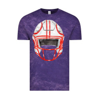 Cloud Purple football helmet fa element Vintage Tee - FaDigitalArtStudio