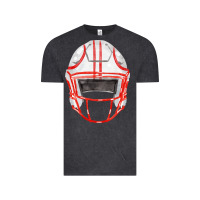Vintage Black football helmet fa element Vintage Tee - FaDigitalArtStudio