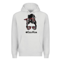 Dove Grey race mom Premium Hoodie - SublimationCraftShop