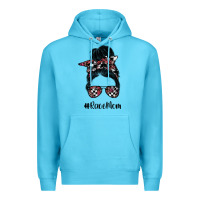 Ocean Blue race mom Premium Hoodie - SublimationCraftShop