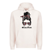 Pale Pink race mom Premium Hoodie - SublimationCraftShop