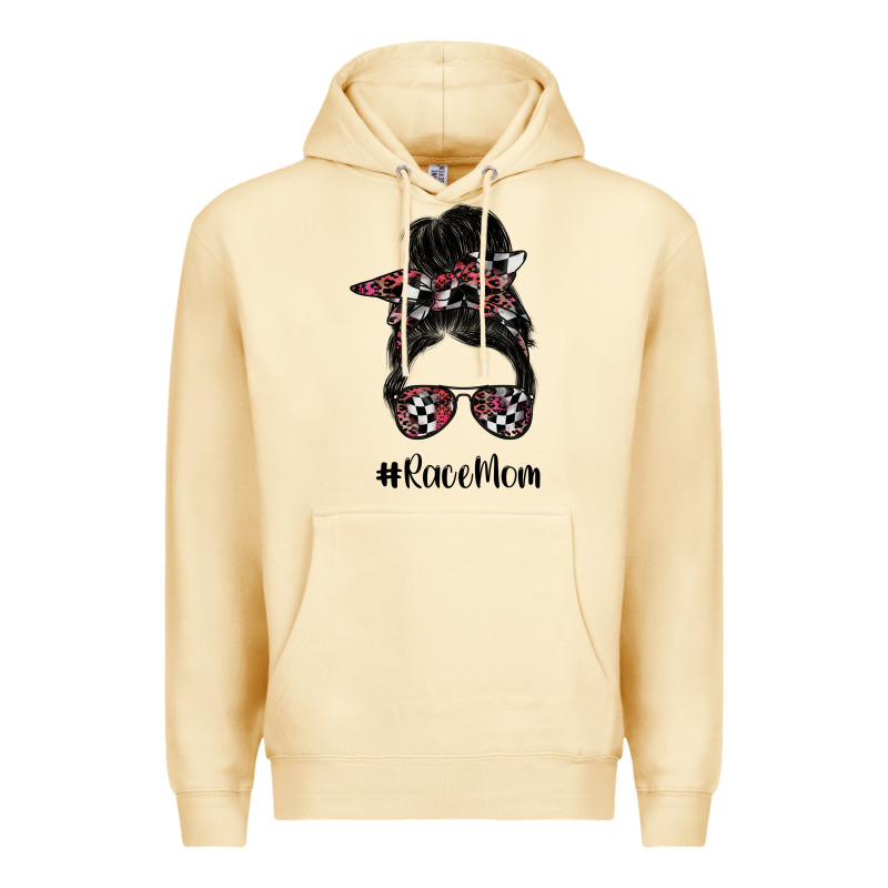 Race Mom Premium Hoodie by SublimationCraftShop | Teevron