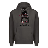 Smoke race mom Premium Hoodie - SublimationCraftShop
