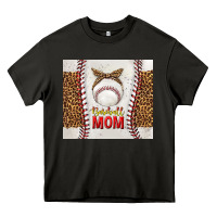 Asphalt baseball mom with leopard tumbler tbs Heavy Core Tee - TumblerDesignByShophia