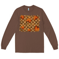 Chestnut autumn leafe backround Long Sleeve Tee - RanaPortraitStore