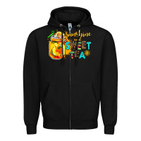 Black sunshine and sweet tea Zipper Hoodie - AdoDesignShop