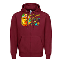 Burgundy sunshine and sweet tea Zipper Hoodie - AdoDesignShop