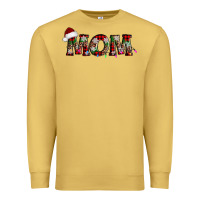 Antique Gold christmas mom Premium Sweatshirt - AdoDesignShop