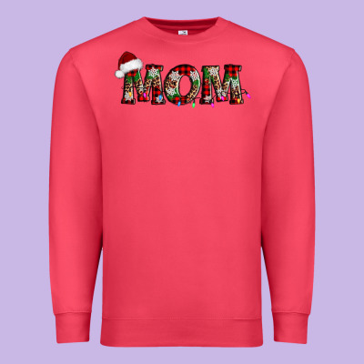 Christmas Mom Premium Sweatshirt Designed By Adodesignshop