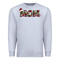 Heather Grey christmas mom Premium Sweatshirt - AdoDesignShop