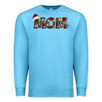 Ocean Blue christmas mom Premium Sweatshirt - AdoDesignShop