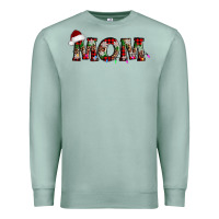 Seafoam christmas mom Premium Sweatshirt - AdoDesignShop