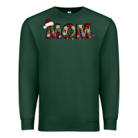 Sports Green christmas mom Premium Sweatshirt - AdoDesignShop