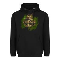 Black camouflage glitter patch Heavyweight Hoodie - AdoDesignShop