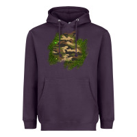 Plum camouflage glitter patch Heavyweight Hoodie - AdoDesignShop
