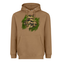 Toasted Coconut camouflage glitter patch Heavyweight Hoodie - AdoDesignShop