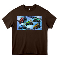 Chocolate Brown Children trucks Heavy Core Tee - TumblerDesignByShophia