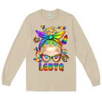 Mushroom LGBTQ+ Messy Bun With Snacks Long Sleeve Tee - BundleAndBundleShop