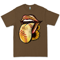 Cacao Softball Tongue Premium Tee - Jasminsmagicworld