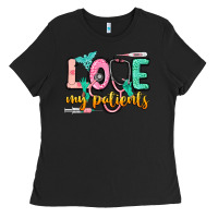 Black Love my patients Ladies Tee - CowGirlArtShop