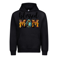 Black blessed mom Urban Hoodie - JahusDesignShop