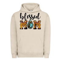 Pigment French Oak blessed mom Urban Hoodie - JahusDesignShop