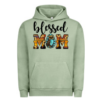 Pigment Oil Green blessed mom Urban Hoodie - JahusDesignShop